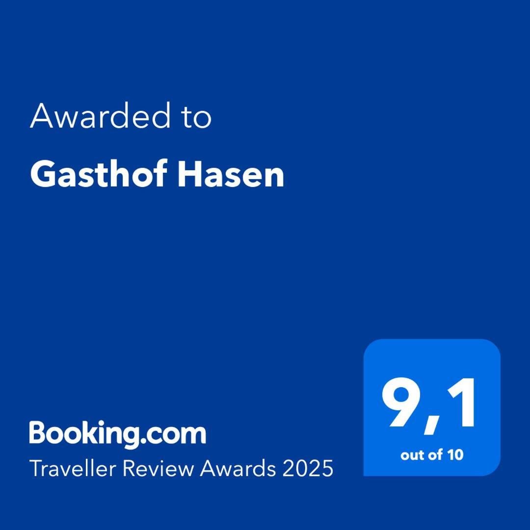 Gasthof Hasen 베르크베이라벤스부르크 외부 사진